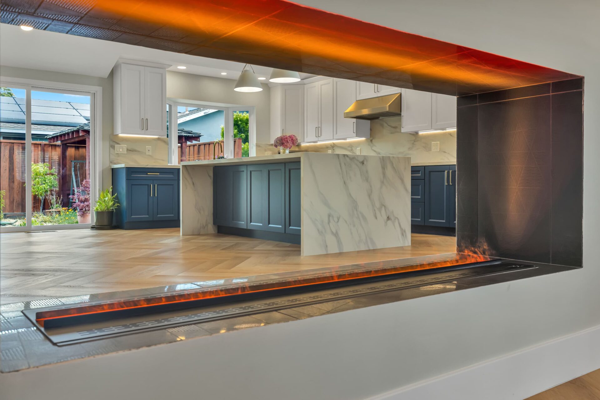 Kitchen remodel in San Carlos, California