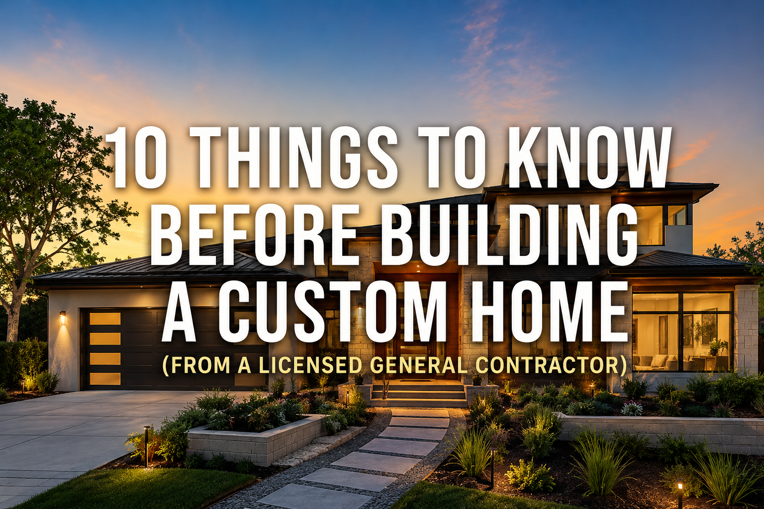 Building a Custom Home in San Jose