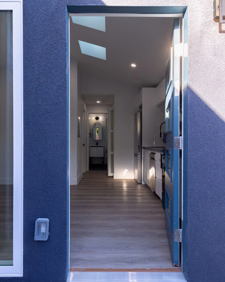 Garage converted into an ADU in Sunnyvale, California