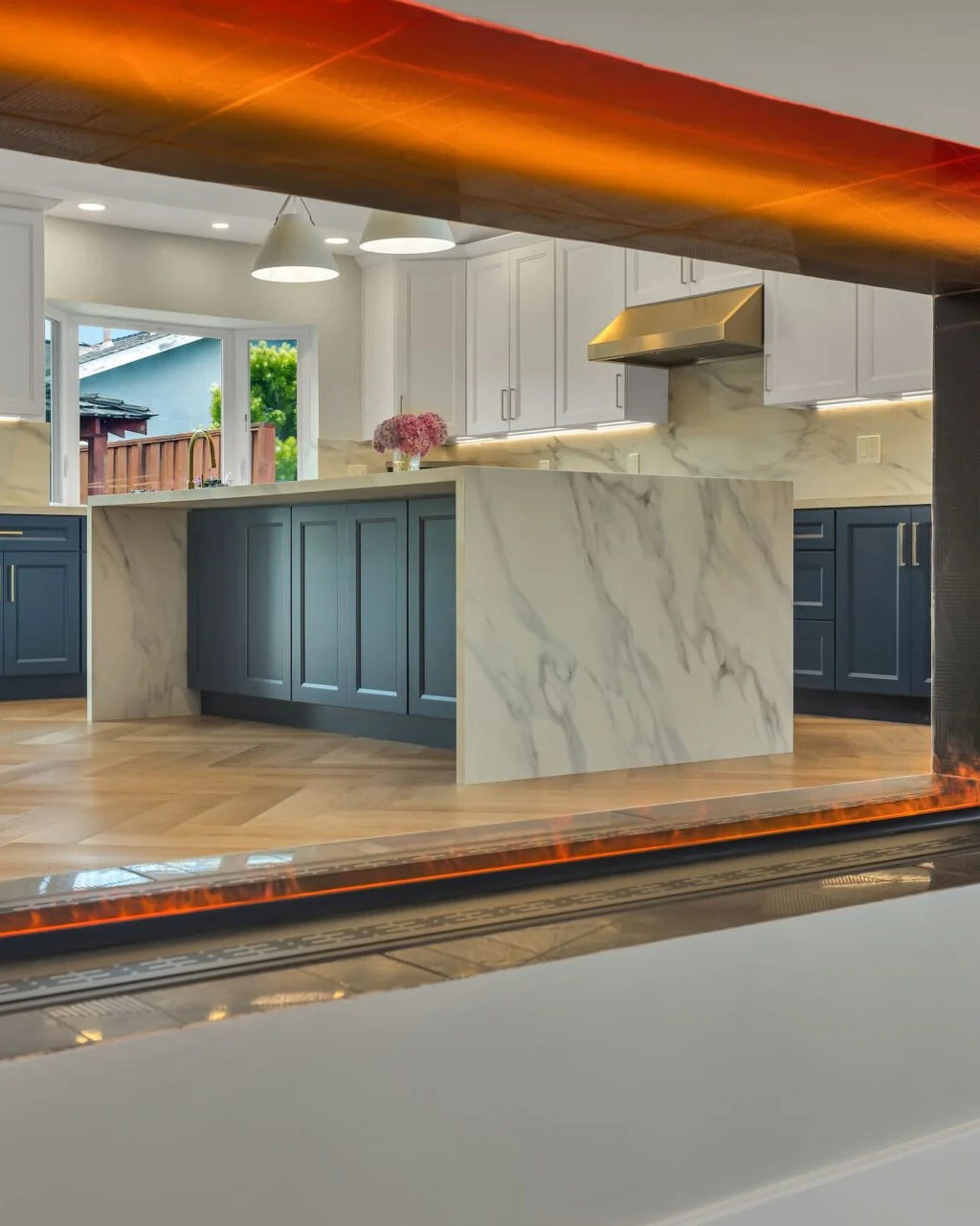 Kitchen remodel in San Carlos, California